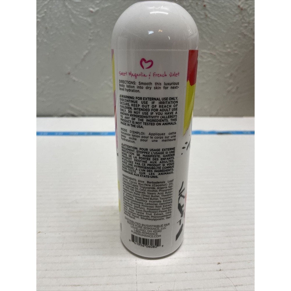 Nourishing Body Lotion Amour Pure Romance 12 fl. Oz Sweet Magnolia French Violet - Picture 2 of 2